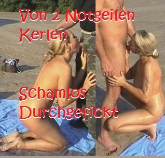 Von 2 Notgeilen Kerlen benutzt und gefickt